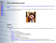 Tablet Screenshot of pdiefenbach.de